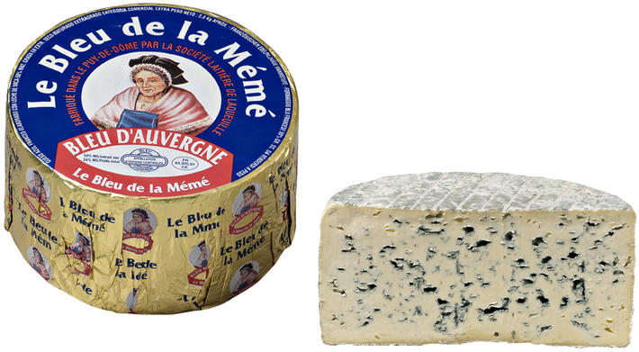 Bleu d'Auvergne AOP au lait pasteurisé