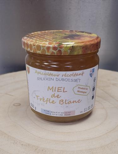 Miel de trèfle blanc 500g