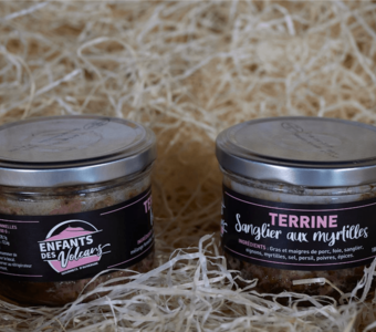 Terrine de sanglier aux myrtilles