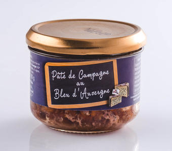 Pâté de campagne au Bleu d'Auvergne AOP