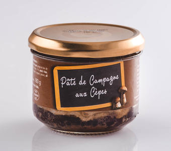 Pâté de campagne aux cèpes